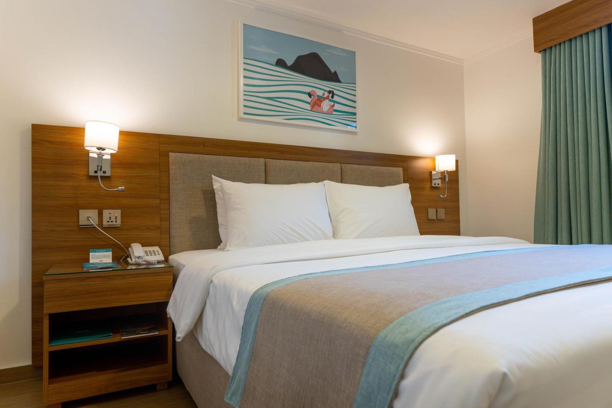 Sandy Beach Hotel & Resort Al Aqah Bagian luar foto